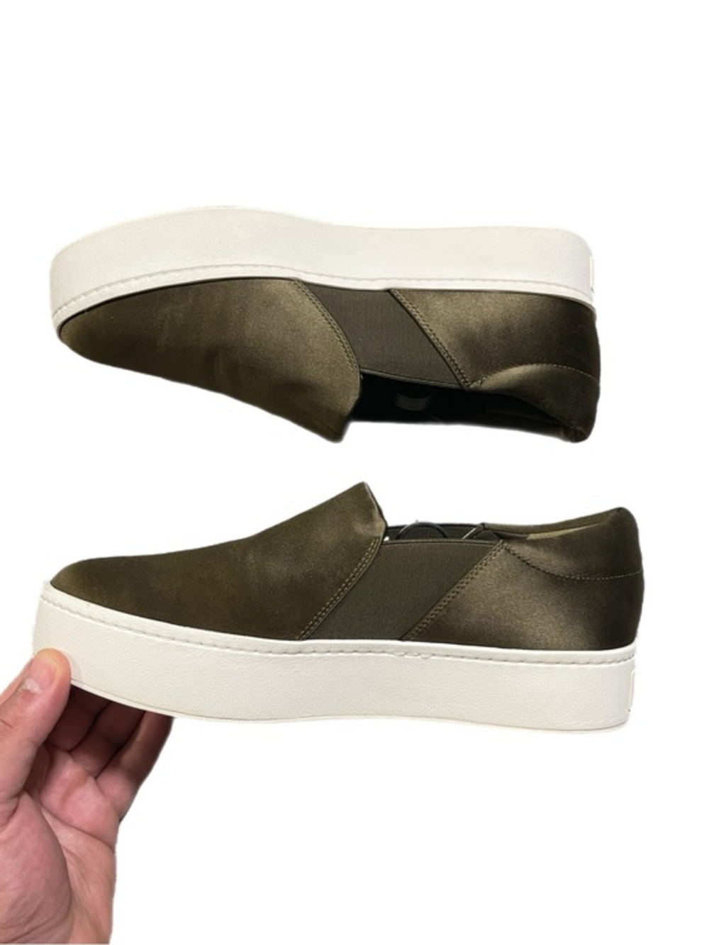 VINCE Warren Suede Platform Skate Sneakers